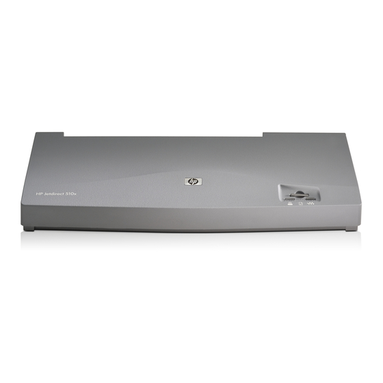 HP 300X - JetDirect Print Server Manuals
