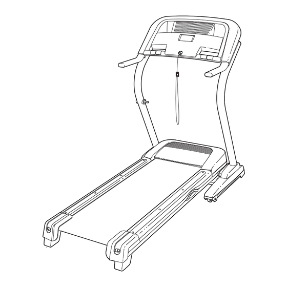 Weslo Cadence 60 Se Treadmill User Manual