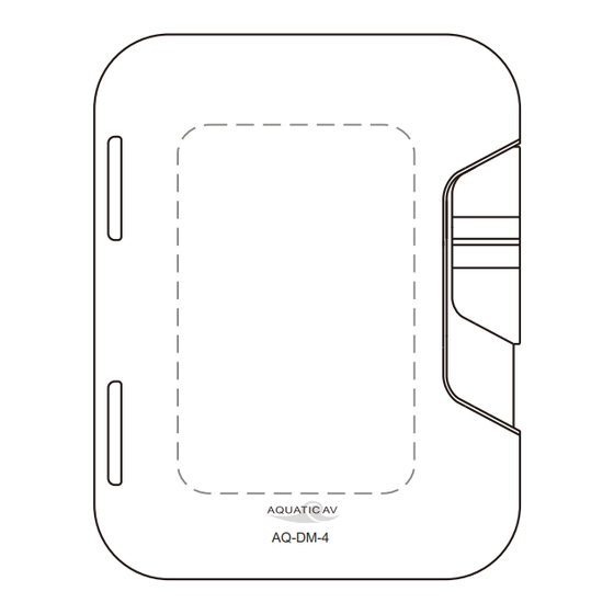 Aquatic AQ-DM-4UBT Instruction Manual