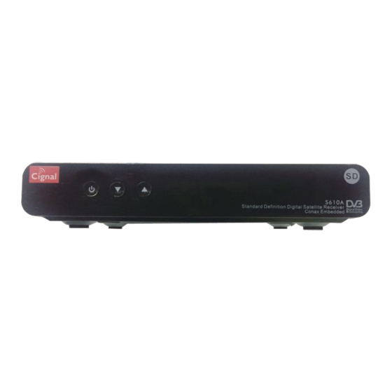 Cignal S610A User Manual