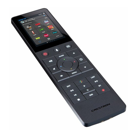 Crestron TSR-310 Do Manual