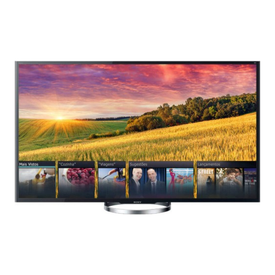 Sony BRAVIA XBR-55X855A LCD TV Manuals