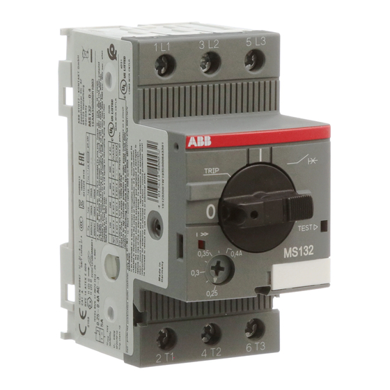 ABB MS116 Manual