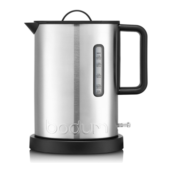Bodum 5500-2 Instructions For Use Manual