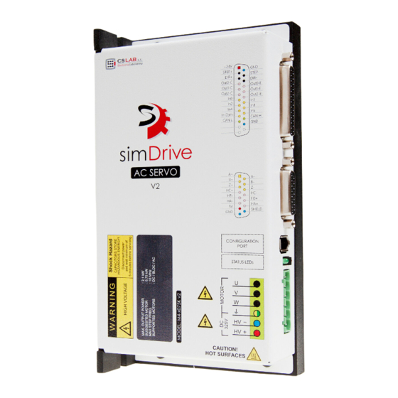 CS-Lab SimDrive M4-H075K User Manual
