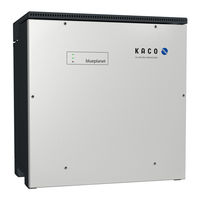 Kaco blueplanet 87.0 TL3 Manual