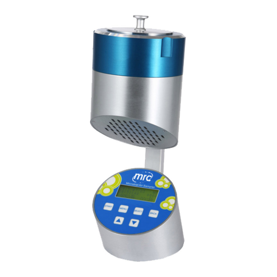 MRC AIS Series Microbial Air Sampler Manuals