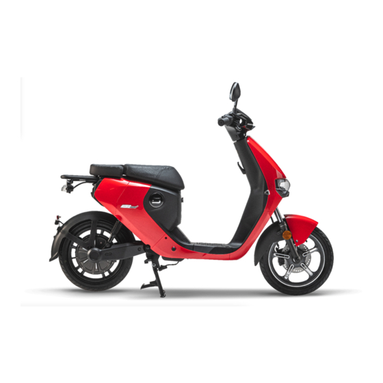 Super SOCO CUX 2021 User Manual