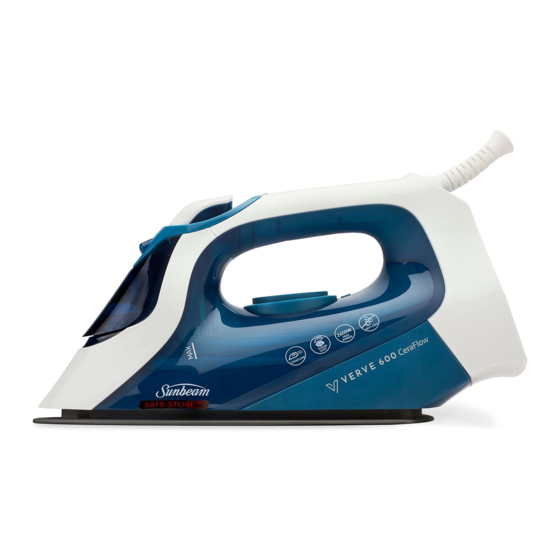 Sunbeam Verve 600 CeraFlow User Manual