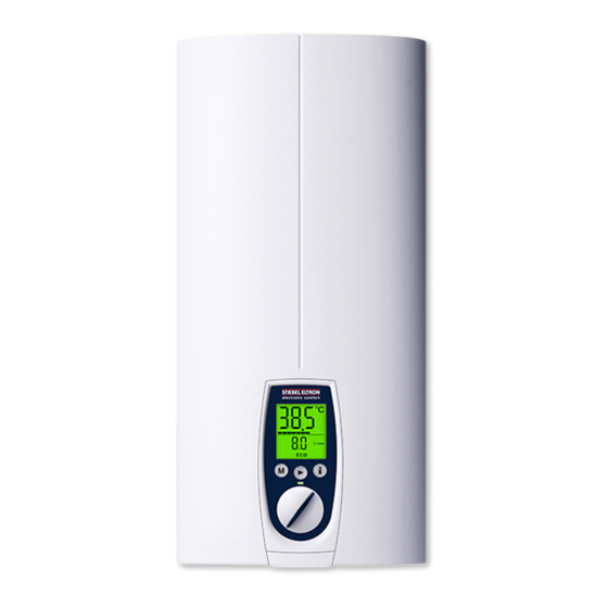STIEBEL ELTRON DHE Connect 18 Operation And Installation Manual