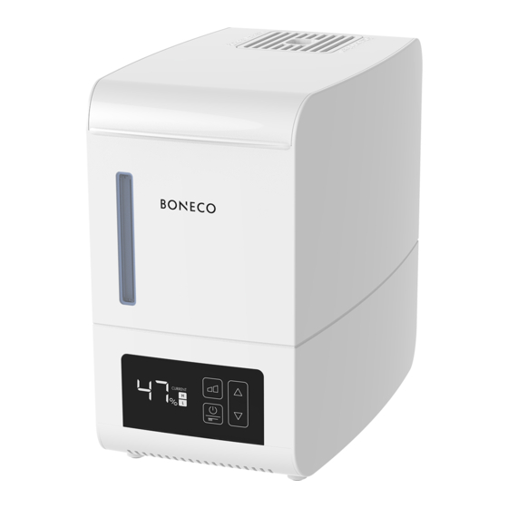 Boneco S250 Quick Manual