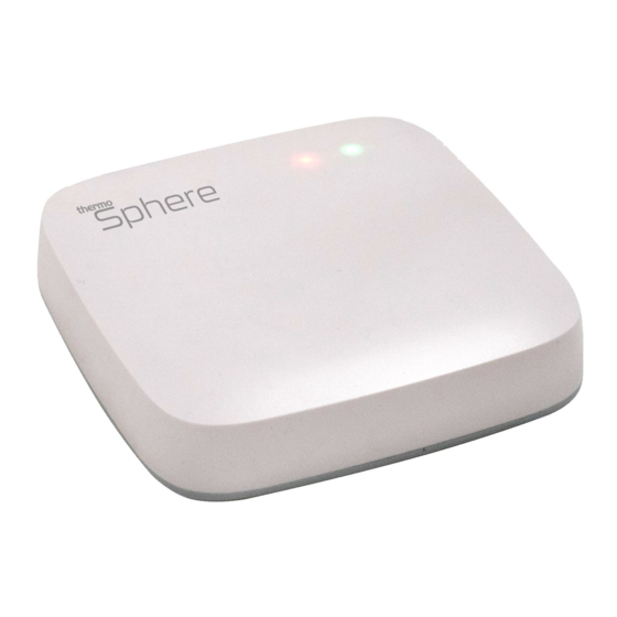 ThermoSphere SmartHome Hub Quick Start Manual