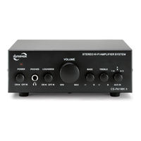 DynaVox CS-PA1 Instructions For Use Manual