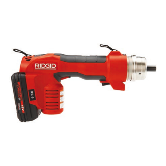 RIDGID RE 600 Manual
