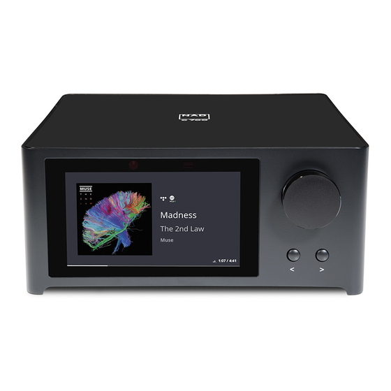 NAD C 700 Quick Setup Manual