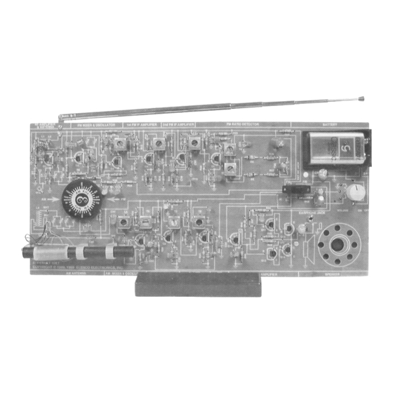 Elenco Electronics AM/FM-108TK Manual