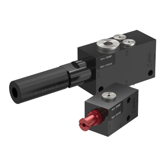 PIAB Vacuplus MINI Manual