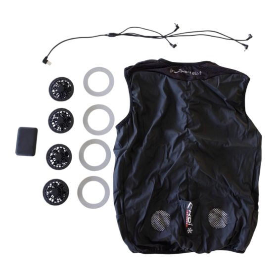 EKOI Refresh Vest Instructions For Use Manual
