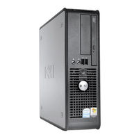 Dell GX520 - OptiPlex - 512 MB RAM Quick Reference Manual