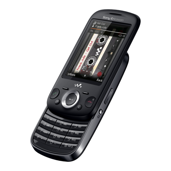 Sony Ericsson Zylo Extended User Manual