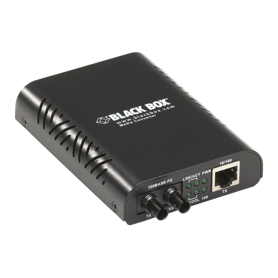 Black Box LBMC300-MMST User Manual
