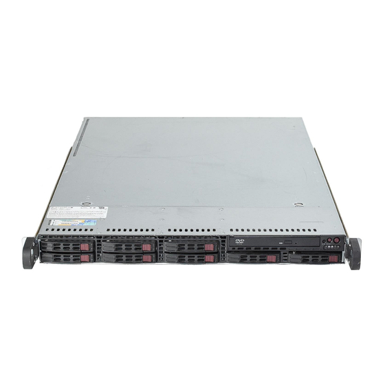 Supero SUPERSERVER 1026T-URF4+ User Manual
