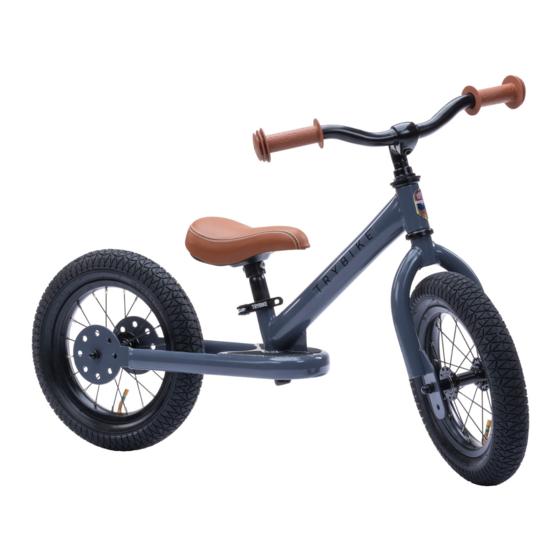 TRYBIKE STEEL User Instructions