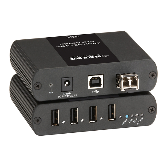 Black Box IC404A Quick Satrt Manual