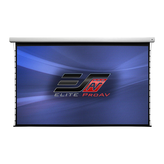 Elite ProAV Pro Frame Acoustic Series User Manual