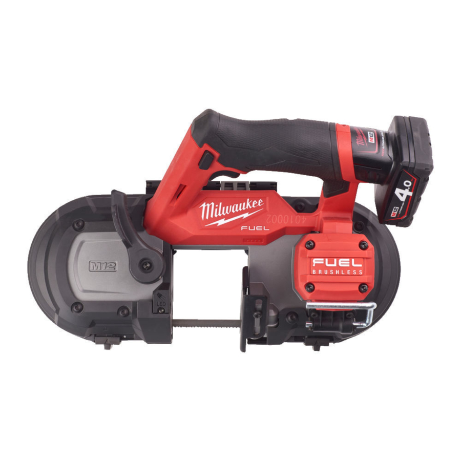 Milwaukee M12 FBS64 Original Instructions Manual