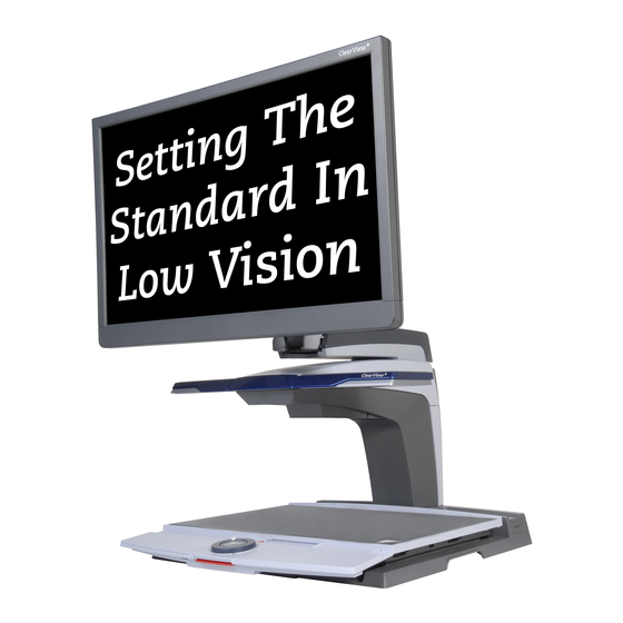 Optelec ClearView+ User Manual