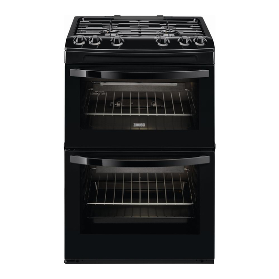 Zanussi ZCG63040BA User Manual