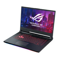 Asus Strix G GL531 GL531GU-WB53 E-Manual