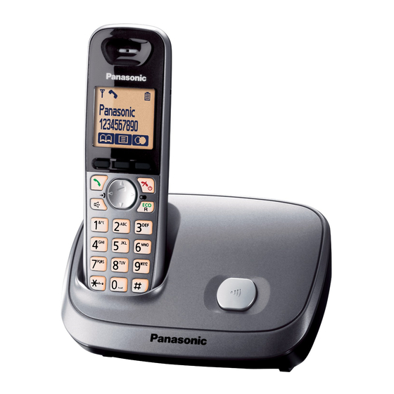 Panasonic KX-TG6511B Operating Instructions Manual