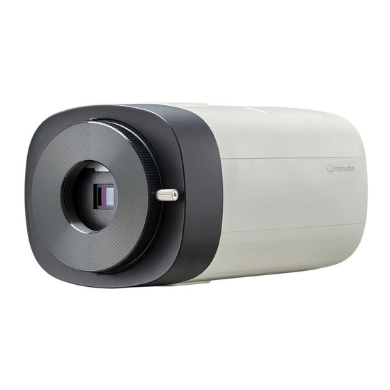 Hanwha Vision XNB-6000 Quick Manual