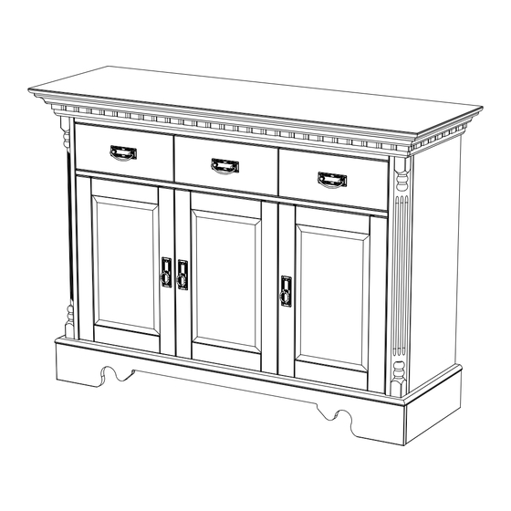 Home affaire Milan 98515133 Assembly Instructions Manual
