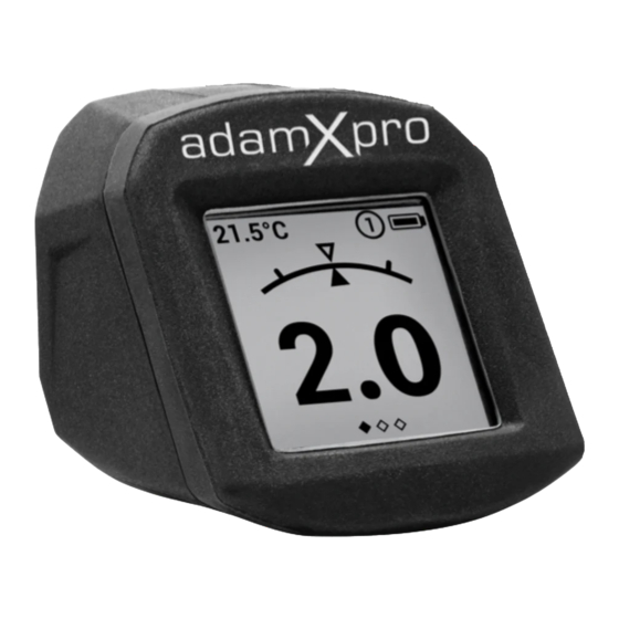 SATA adam X pro Operating Manual
