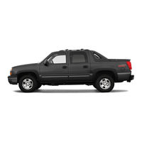 Chevrolet 2003 Avalanche Owner's Manual