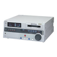 Sony DSR-1800AP Operating Instructions Manual
