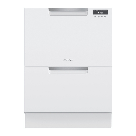 Fisher & Paykel DD60DAW9 Operating Instructions Manual