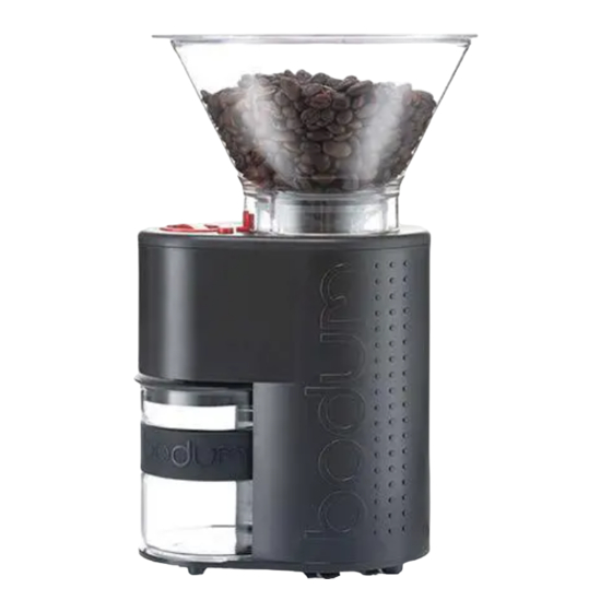 Bodum BISTRO Instructions For Use Manual