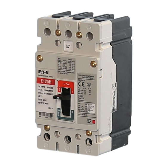 Eaton EG-DC Series Instruction Leaflet