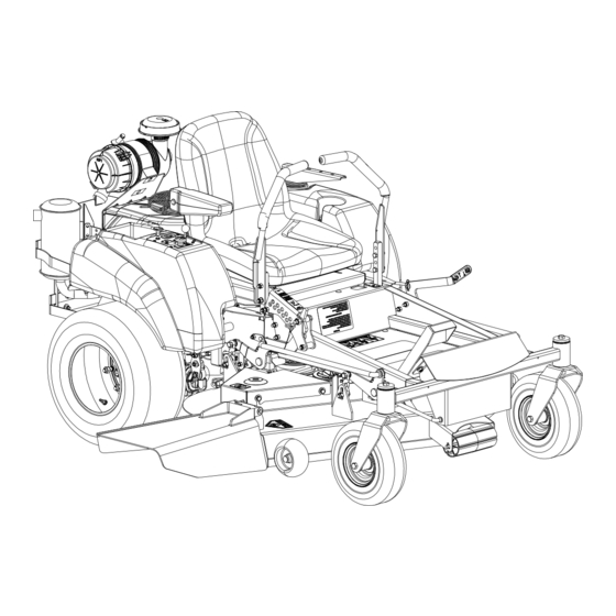 Yazoo/Kees ZEKW42170, ZEKW52210 Operator's Manual