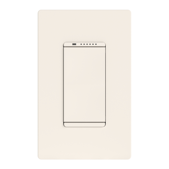 Savant WPB-S106 Series Quick Reference Manual