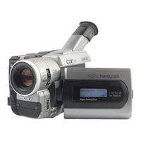 Sony D8 Digital Handycam DCR-TRV410E Operating Instructions Manual