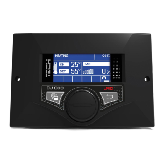Tech Controllers EU-800 PID User Manual