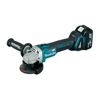 Makita DGA404 Instruction Manual