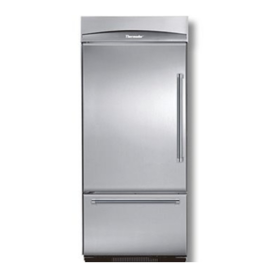 Thermador KBULT3655E Installation Instructions Manual