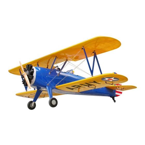 THE WORLD MODELS 30% Stearman PT-17 Instruction Manual