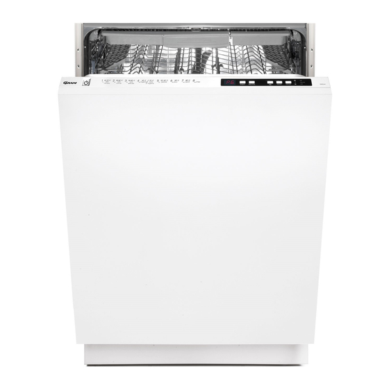 Gram DSI 6431-60 RT Integrated Dishwasher Manuals